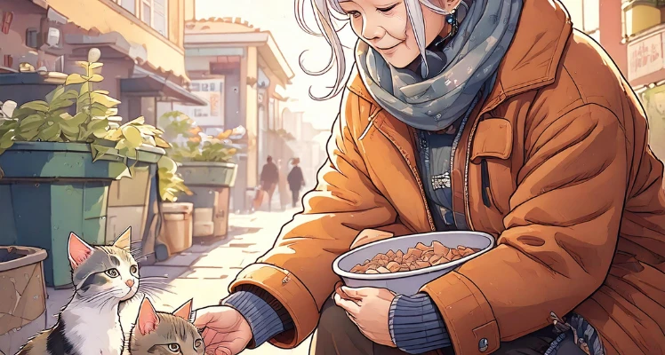 Núria, la mujer que alimenta a los invisibles